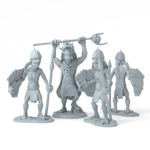 Miniaturas de goblins para Dungeons and dragons y Pathfinder
