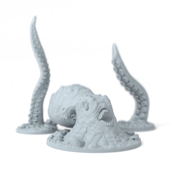 Miniatura de Kraken para Dnd D&D, LOTR, Pathfinder
