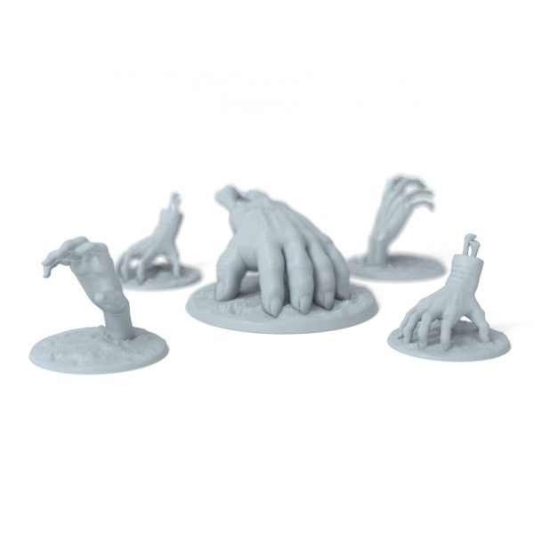 Miniatura De Garras Reptantes 5 Unidades 28mm 
