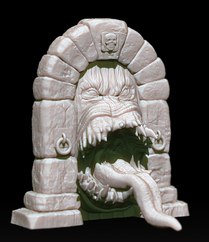 mimic_wip_01 Mimic Heroquest Door