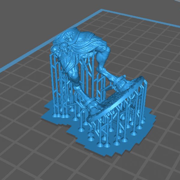 minotaur dnd pathfinder 3d model