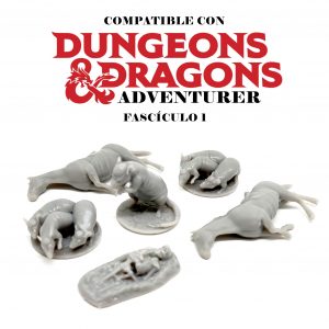 Miniaturas Dungeons and Dragons Adventurer 1
