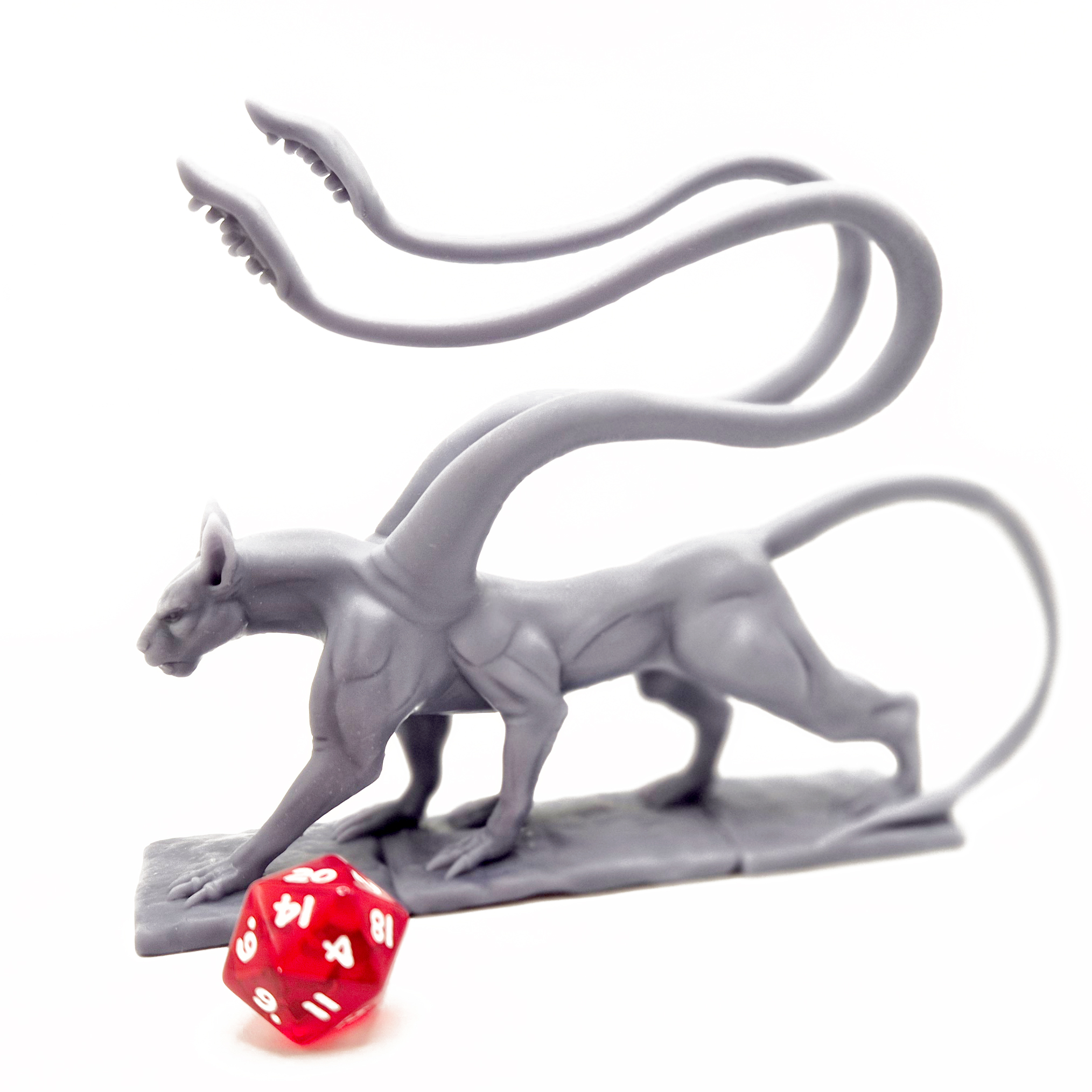 render_grande_03 displacer beast bestia tremula dnd dungeons and dragons pathfinder miniatura regalo miniatures freaks