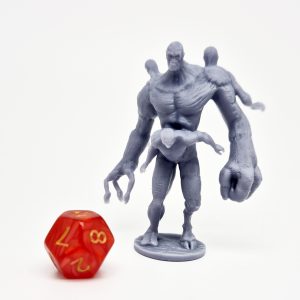 Zombie patchwork hulk daggerheart miniature